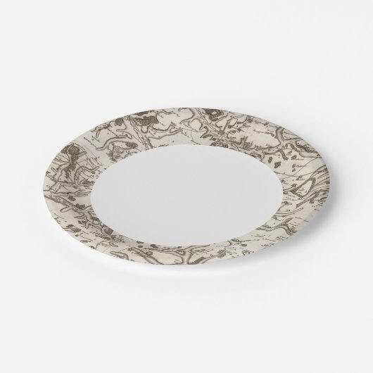 Assiettes En Carton Abbeville (Angle)