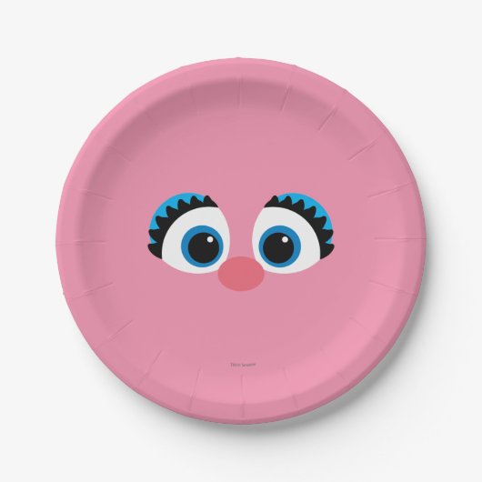 Assiettes En Carton Abby Cadabby Big Face (Devant)
