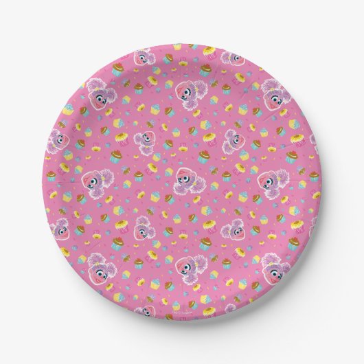 Assiettes En Carton Abby Cadabby Cupcake Motif du Parti (Devant)