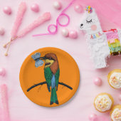 Assiettes En Carton Abeille (Fête)