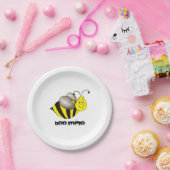 Assiettes En Carton Abeille (Be) Mine Saint Valentin Amour Bumblebee P (Fête)