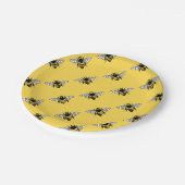 Assiettes En Carton Abeille de Manchester (Angle)