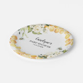 Assiettes En Carton Abeille Un Petit Baby shower De Miel Plaques Papie (Angle)