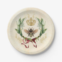 Abeille Vintage botanique moderne