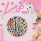 Assiettes En Carton abstract (Fête)