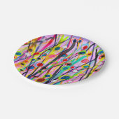 Assiettes En Carton abstract (Angle)