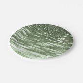 Assiettes En Carton Abstract #3: Olive green blur (Angle)