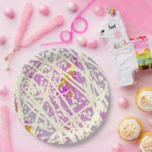 Assiettes En Carton Abstrait (Fête)