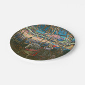 Assiettes En Carton Abstrait Kandinsky équitation Couple coloré (Angle)