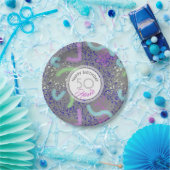 Assiettes En Carton Abstrait Noodle personnalisé 50e Anniversaire P Pl (Fête)