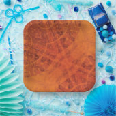 Assiettes En Carton Acceptation | Médaillons de saumons rouges orange (Fête)