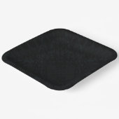 Assiettes En Carton Acceptation | Texture géométrique foncée (Angulaire)