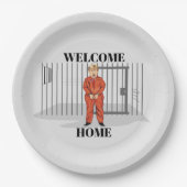 Assiettes En Carton Accueil Plaque de papier (Devant)