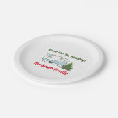 Assiettes En Carton Accueil Pour Le Port De Vacances (Angle)