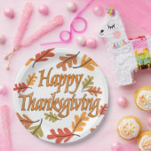 Assiettes En Carton Action de grâces (Fête)