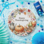 Assiettes En Carton Action de grâces (Fête)