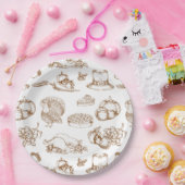 Assiettes En Carton Action de grâces (Fête)