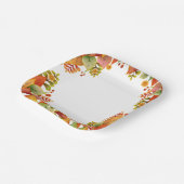 Assiettes En Carton Action de grâces (Angulaire)