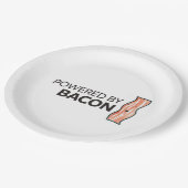 Assiettes En Carton Actionné par le lard (Angle)