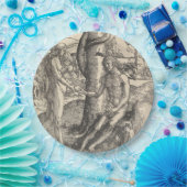 Assiettes En Carton Adam et Eve : La Chute de l'Homme (Lucas van Leyde (Fête)