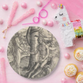 Assiettes En Carton Adam et Eve : La Chute de l'Homme (Lucas van Leyde (Fête)