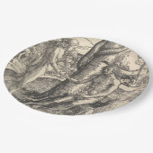 Assiettes En Carton Adam et Eve : La Chute de l'Homme (Lucas van Leyde (Angle)