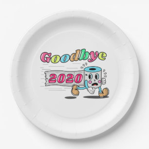 Assiettes En Carton Adieu 2020 - C’est enfin terminé