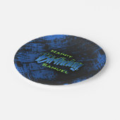 Assiettes En Carton Ado Boy Anniversaire (Angle)