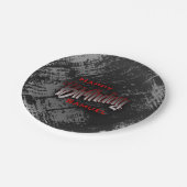 Assiettes En Carton Ado Boy Anniversaire (Angle)