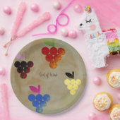 Assiettes En Carton Adonis Dieu du vin (Fête)