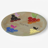 Assiettes En Carton Adonis Dieu du vin (Angle)