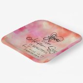 Assiettes En Carton Adoption Foster Famille d'accueil pour enfants (Angulaire)