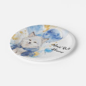 Assiettes En Carton Adorable Baby shower Loup Pup (Angle)