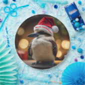 Assiettes En Carton adorable Noël Kookaburra, (Fête)