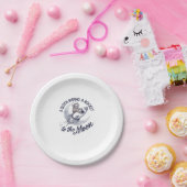 Assiettes En Carton Adorable Parcours d'astronaute (Fête)