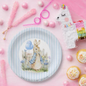 Assiettes En Carton Adorable Peter Rabbit Baby shower garçon (Fête)