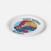 Assiettes En Carton Adorable Stance Supergirl (Angle)