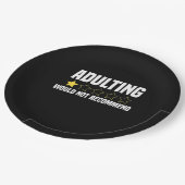 Assiettes En Carton Adulte surévalué (Angle)