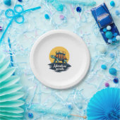 Assiettes En Carton Adventure Awaits is Hiking Adventures is Outdoor A (Fête)