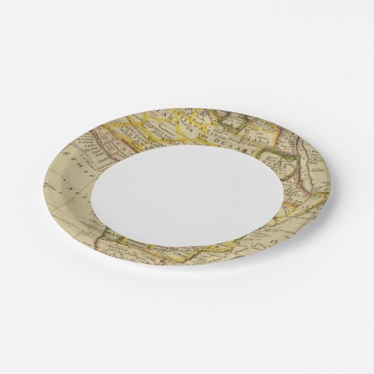 Assiettes En Carton Afrique 34 (Angle)