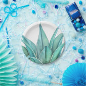 Assiettes En Carton Agave (Fête)