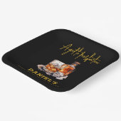 Assiettes En Carton Aged to Perfection Whiskey 60th Birthday (Angulaire)