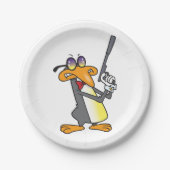 Assiettes En Carton Agent secret Penguin (Devant)