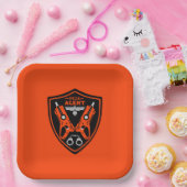 Assiettes En Carton Agent spécial (Fête)
