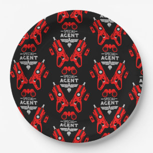 Assiettes En Carton Agent spécial
