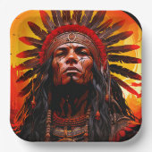 Assiettes En Carton Ai Indian (Recto)