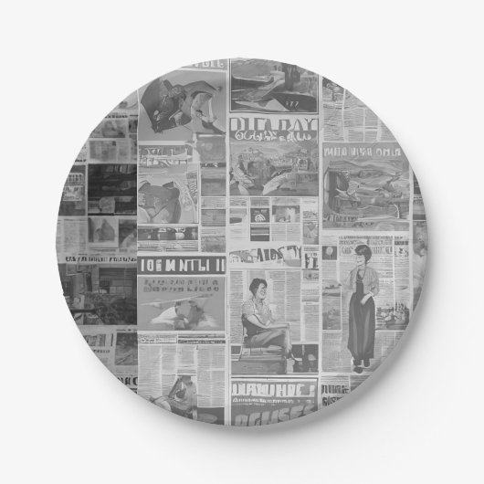 Assiettes En Carton AI Press - Volume 01a - No 01 (Devant)