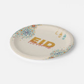 Assiettes En Carton Aïd moubarak (Angle)