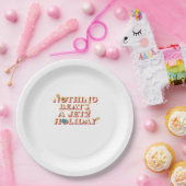 Assiettes En Carton Aide drôle  (Fête)