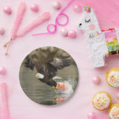 Assiettes En Carton Aigle à tête plate (Fête)